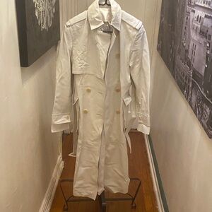 Chic White Trench Coat for Women